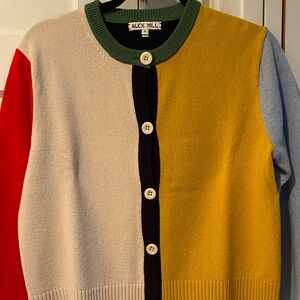 Alex Mill Multicolor Knit Cardigan
